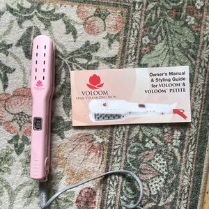 VOLOOM Pink Hair Volumizing Iron